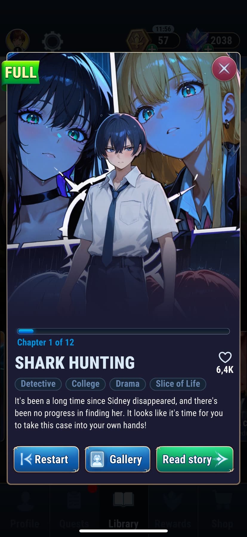 Anime Dating Sim: Story Games screenshot 8 - screenshot