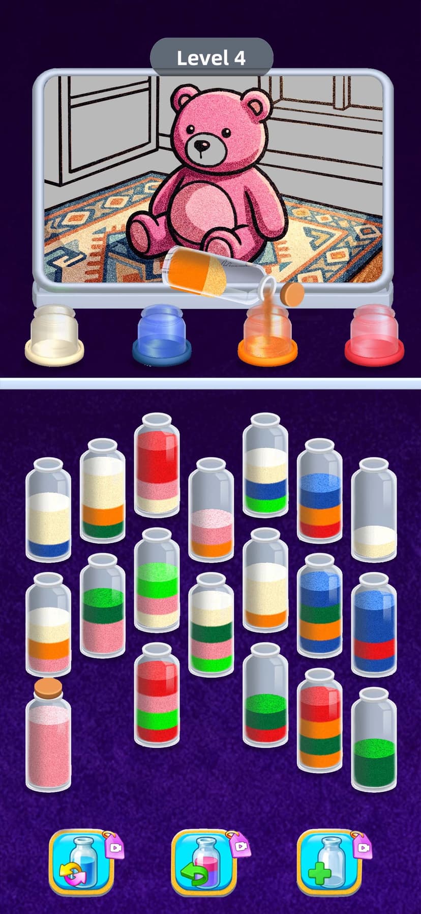 Sand Frenzy: Water Sort Jigsaw screenshot 4 - screenshot