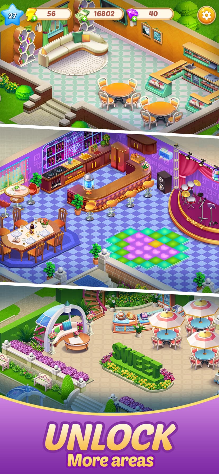 Merge Food - Chef Decoration screenshot 7 - screenshot