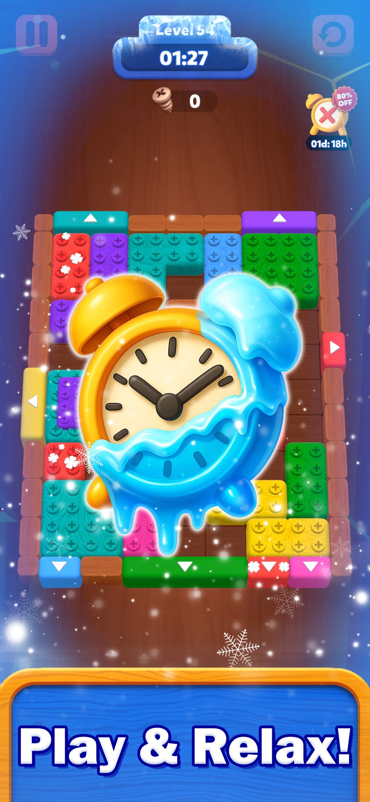 Wood Escape: Block Jam screenshot 1 - screenshot