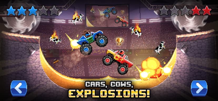 Drive Ahead! - Pixel Car Fight screenshot 1 - screenshot