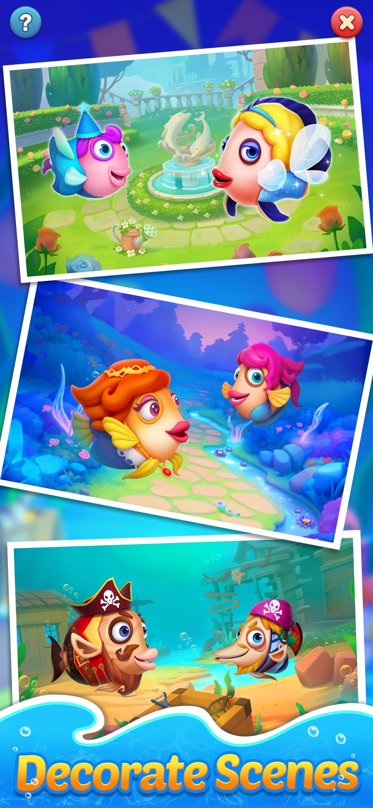 Solitaire Klondike Fish screenshot 4 - screenshot
