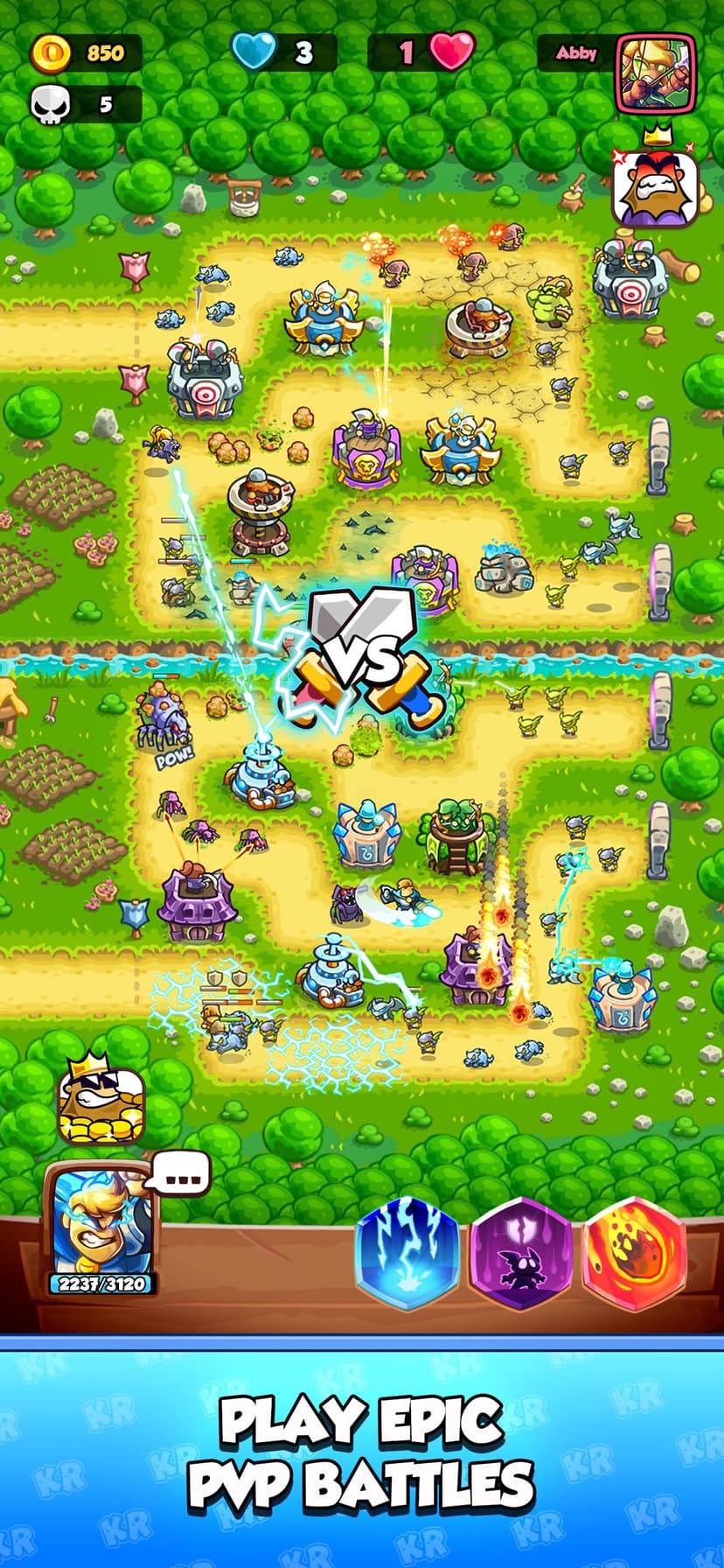 Kingdom Rush Battles: TD Game screenshot 1 - screenshot