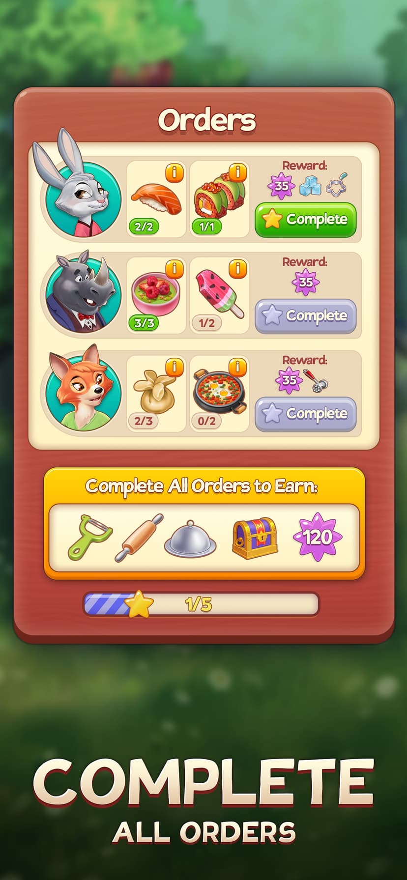 Merge Inn - Tasty Match Puzzle screenshot 5 - screenshot