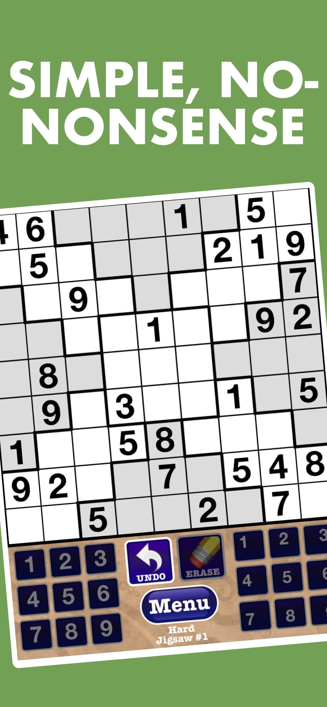 Expert Sudoku Book Stress Free screenshot 1 - screenshot