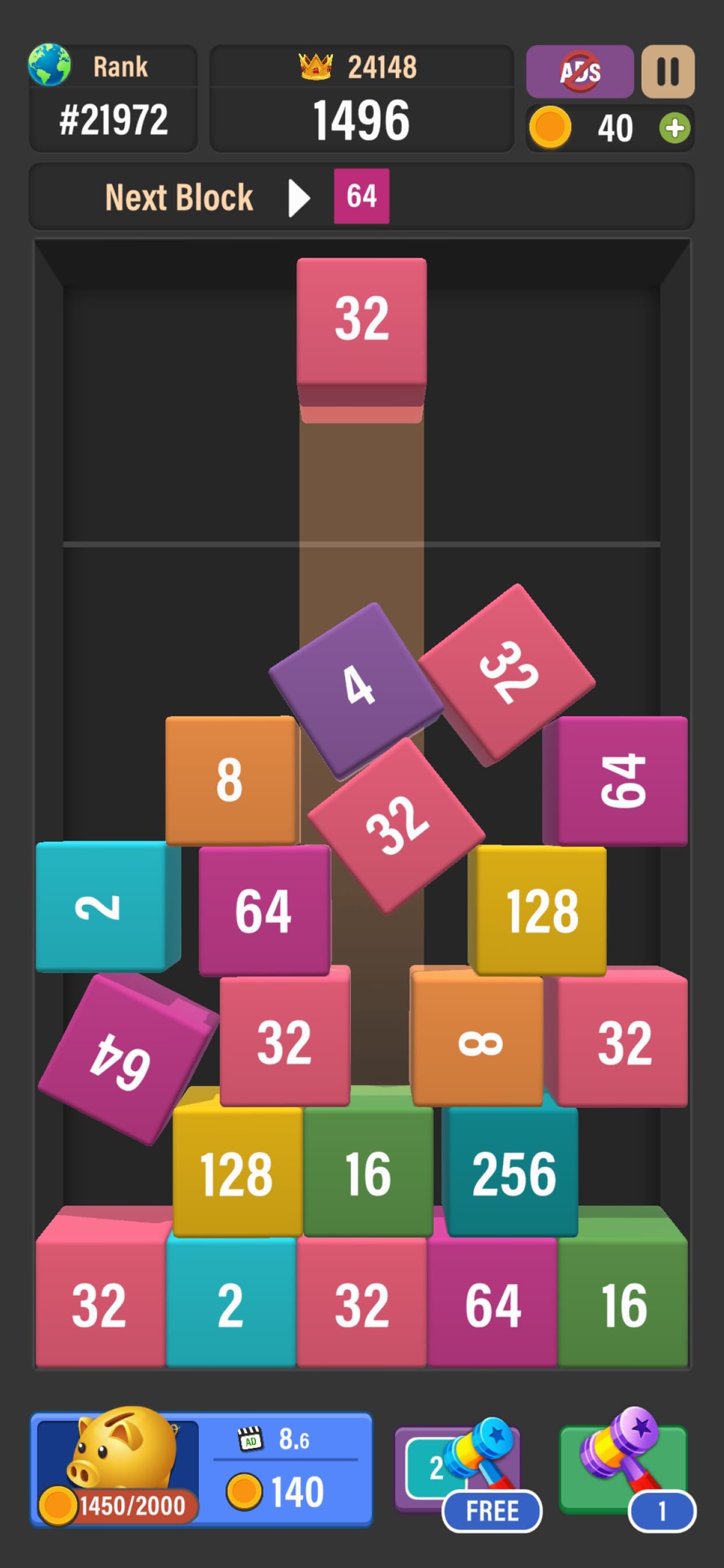 Drop Block 3D screenshot 4 - screenshot