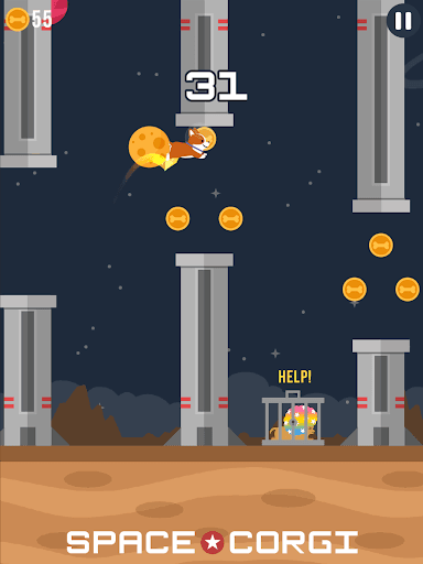 Space Corgi - Jumping Dogs screenshot 7 - screenshot