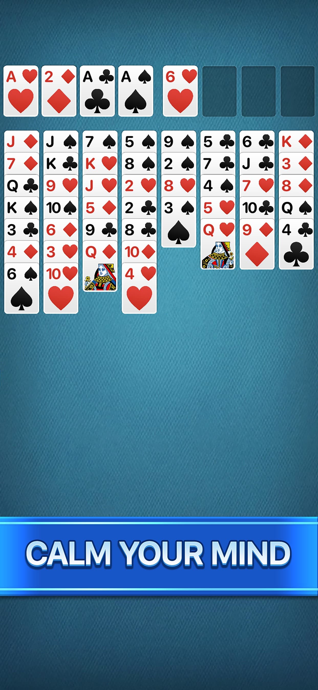 Freecell Solitaire Calm screenshot 2 - screenshot