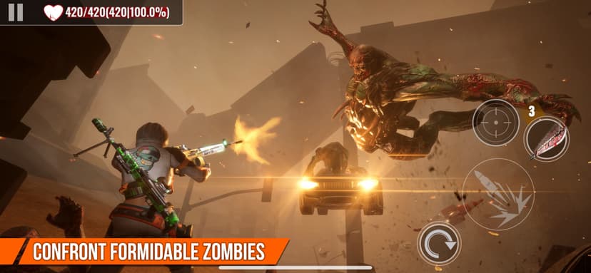 ZOMBIE HUNTER: Offline Games screenshot 1 - screenshot