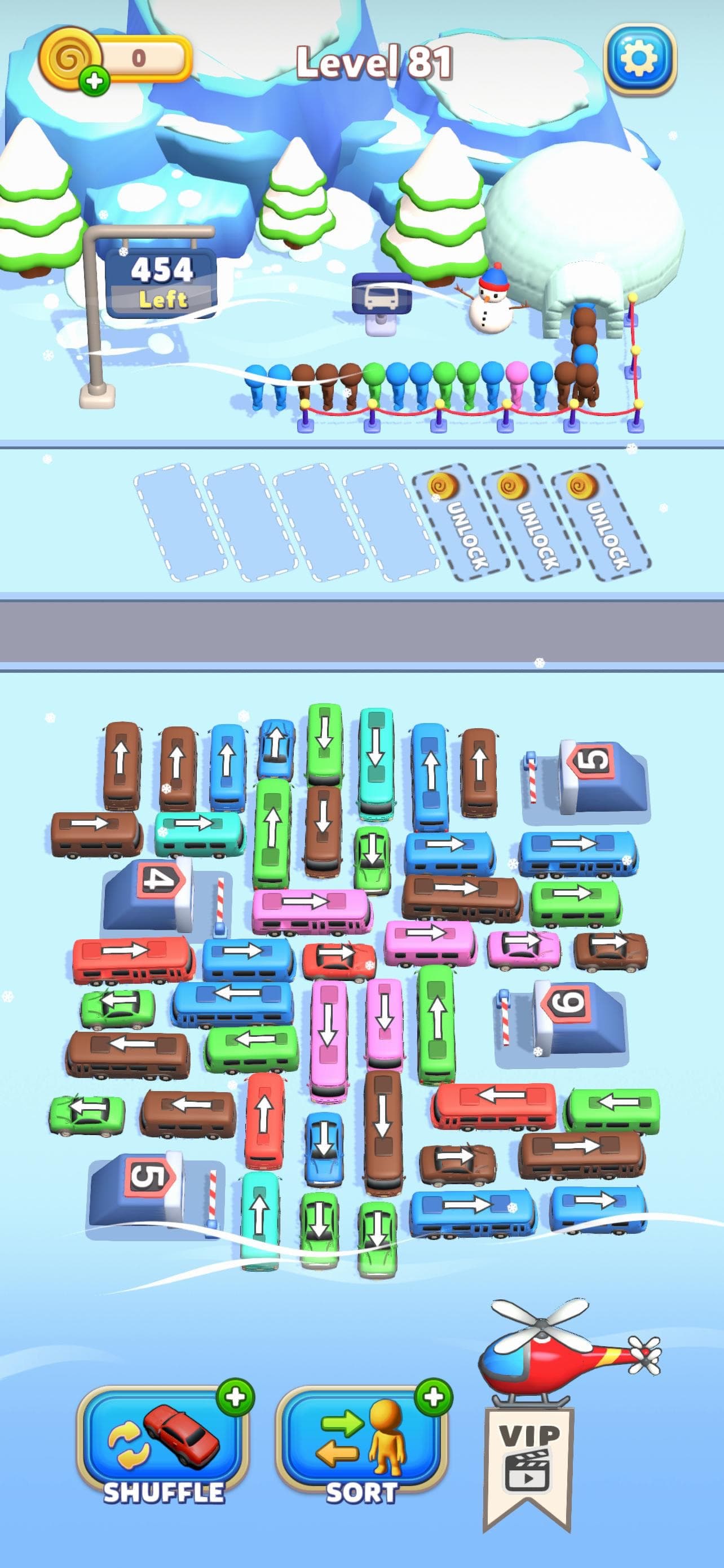 Bus Mania - Car Parking Jam screenshot 3 - screenshot