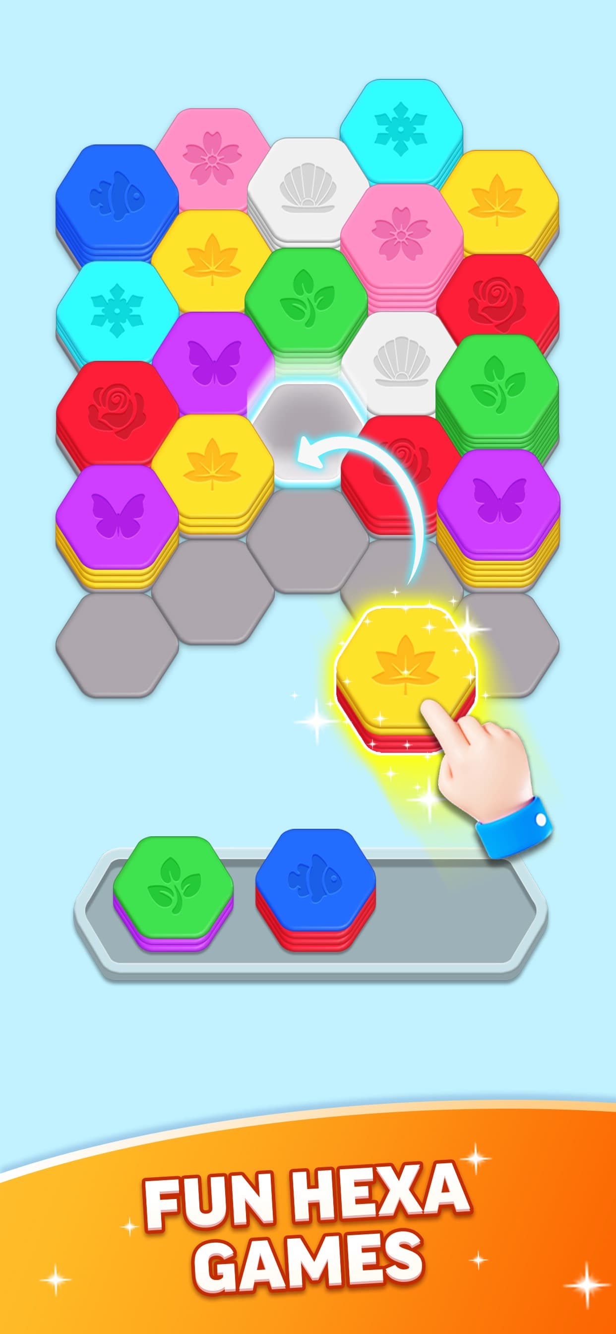 Hexa Sort Master: Merge Puzzle screenshot 2 - screenshot