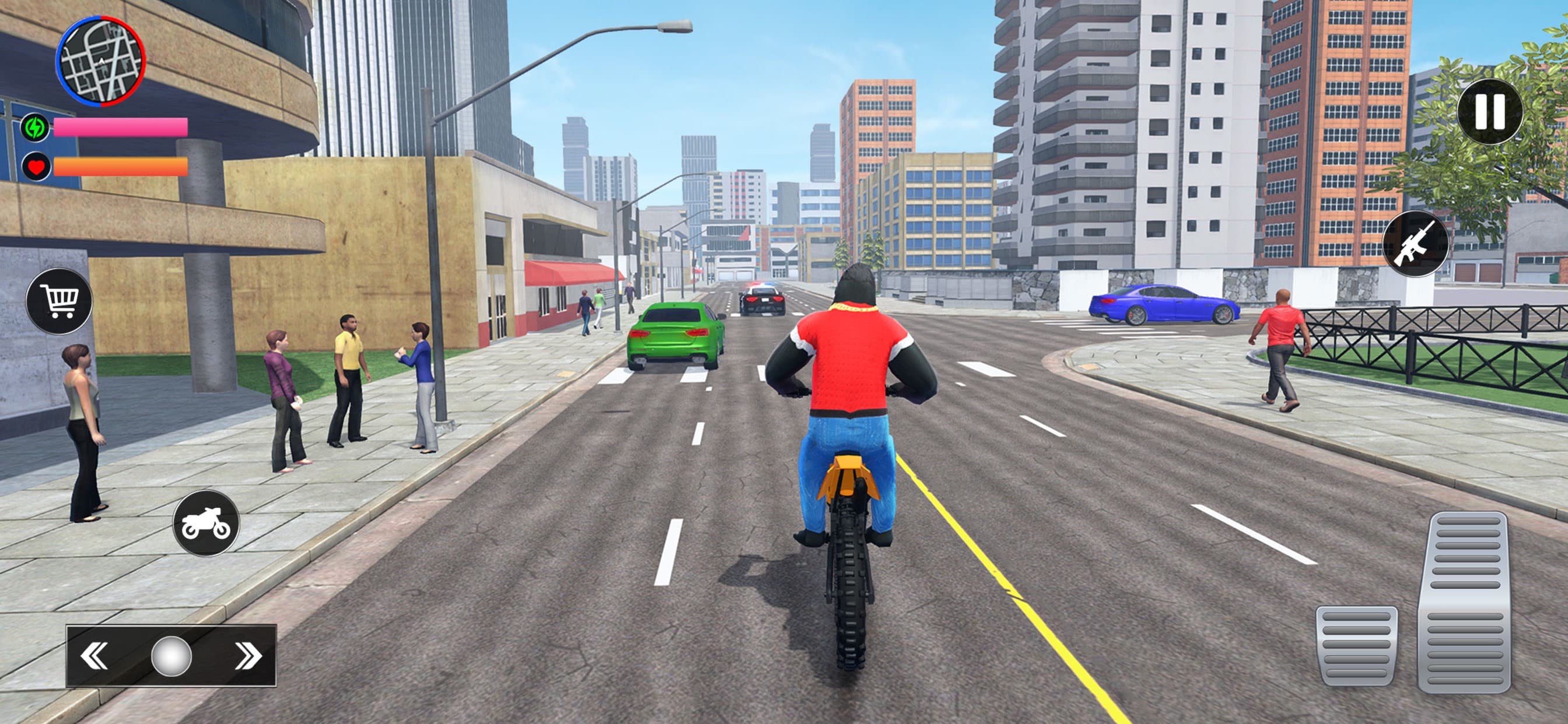 Gorilla Gangster City Crime 3D screenshot 3 - screenshot