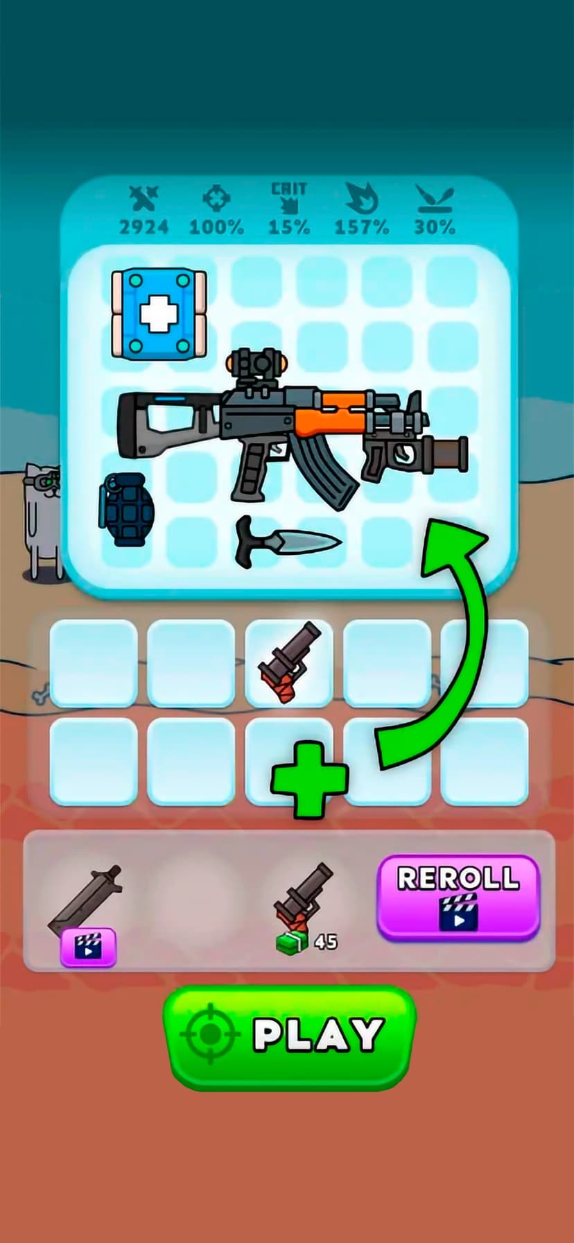 Gun Hero: Cat Survival Shooter screenshot 2 - screenshot