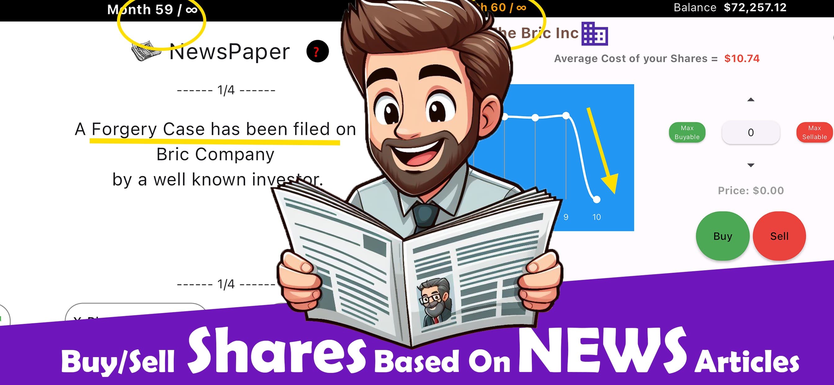 Rat Race 2 - Investing Game screenshot 1 - screenshot