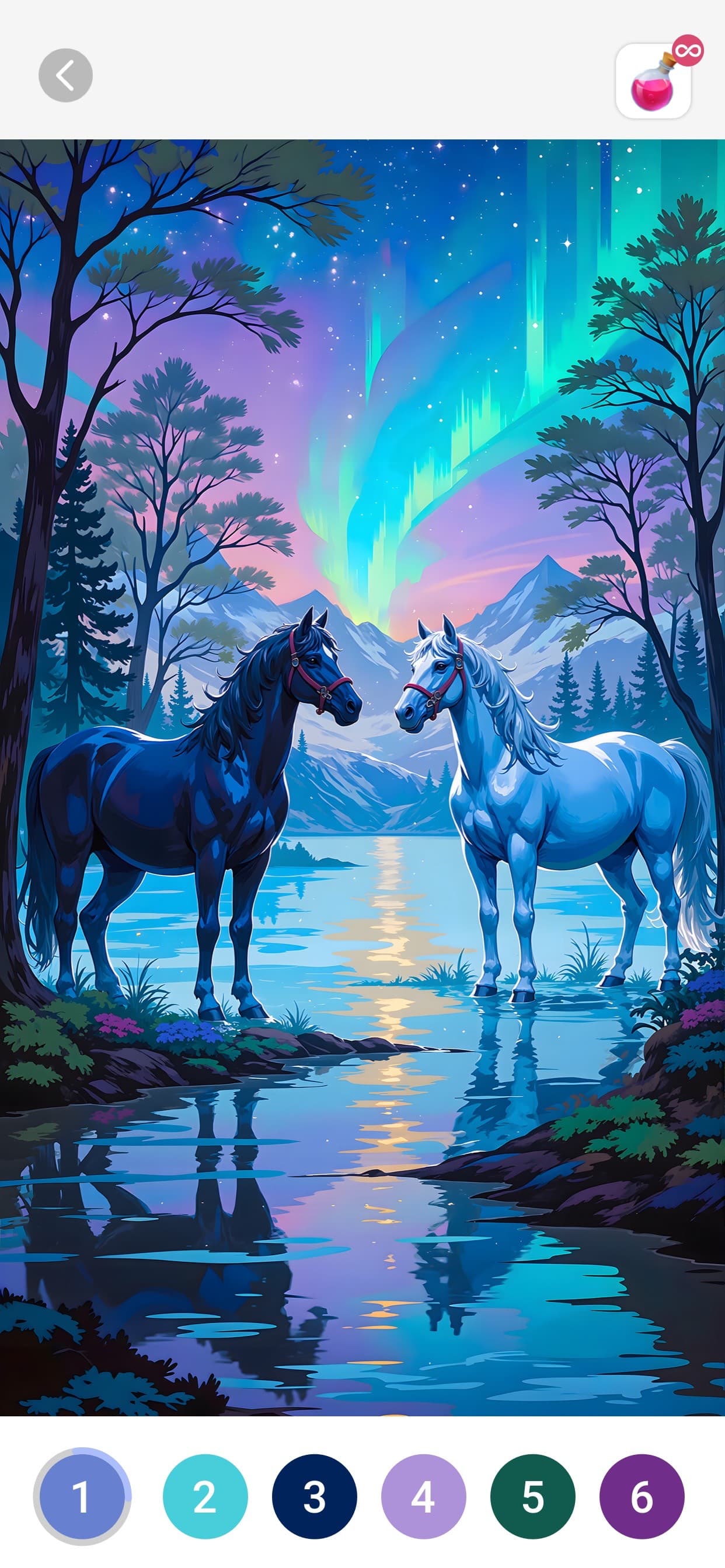 Fantasy Color by Numbers screenshot 7 - screenshot