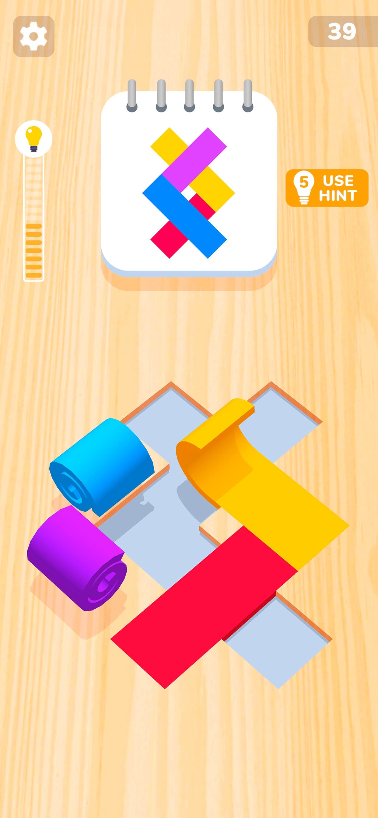 Color Roll 3D: Puzzle Art Game screenshot 1 - screenshot