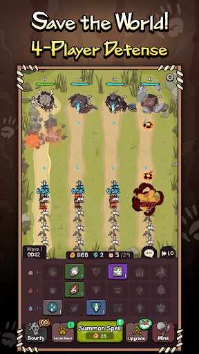 Epic Shaman Battle: 4P Defense screenshot 9 - screenshot
