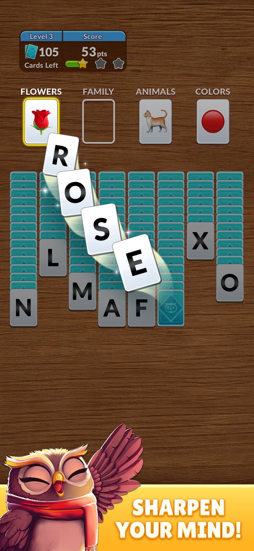Wordscapes Solitaire Word Game screenshot 3 - screenshot