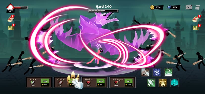 Stickman vs Monster: Idle RPG screenshot 8 - screenshot