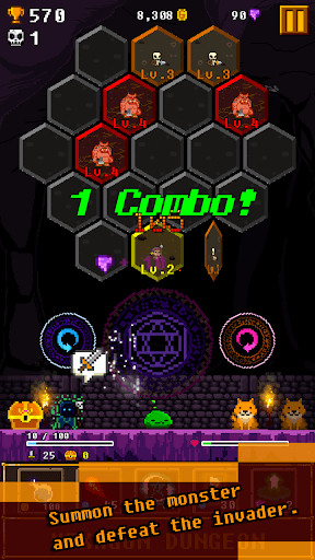 Hexagon Dungeon screenshot 2 - screenshot