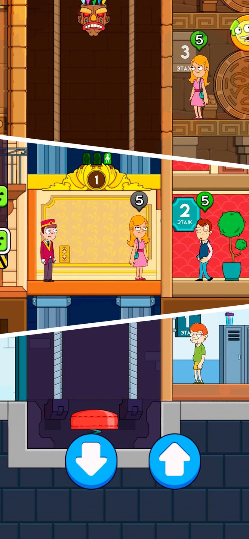 Hotel Elevator: Doorman Mania screenshot 6 - screenshot