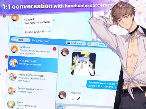 Arcana Twilight : Anime game screenshot 21 - screenshot