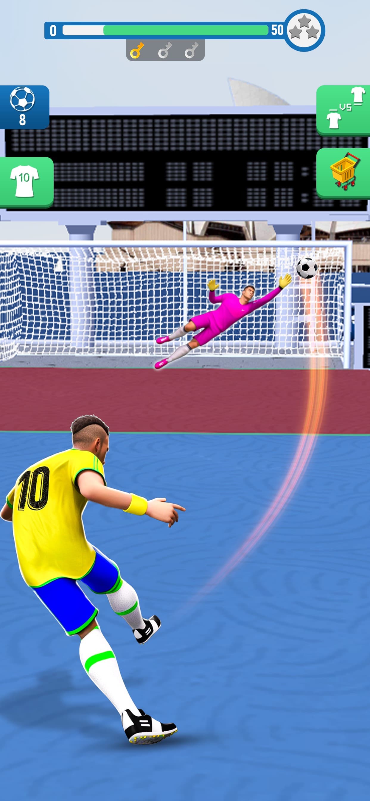 Soccer Kickoff! Football Game screenshot 1 - screenshot