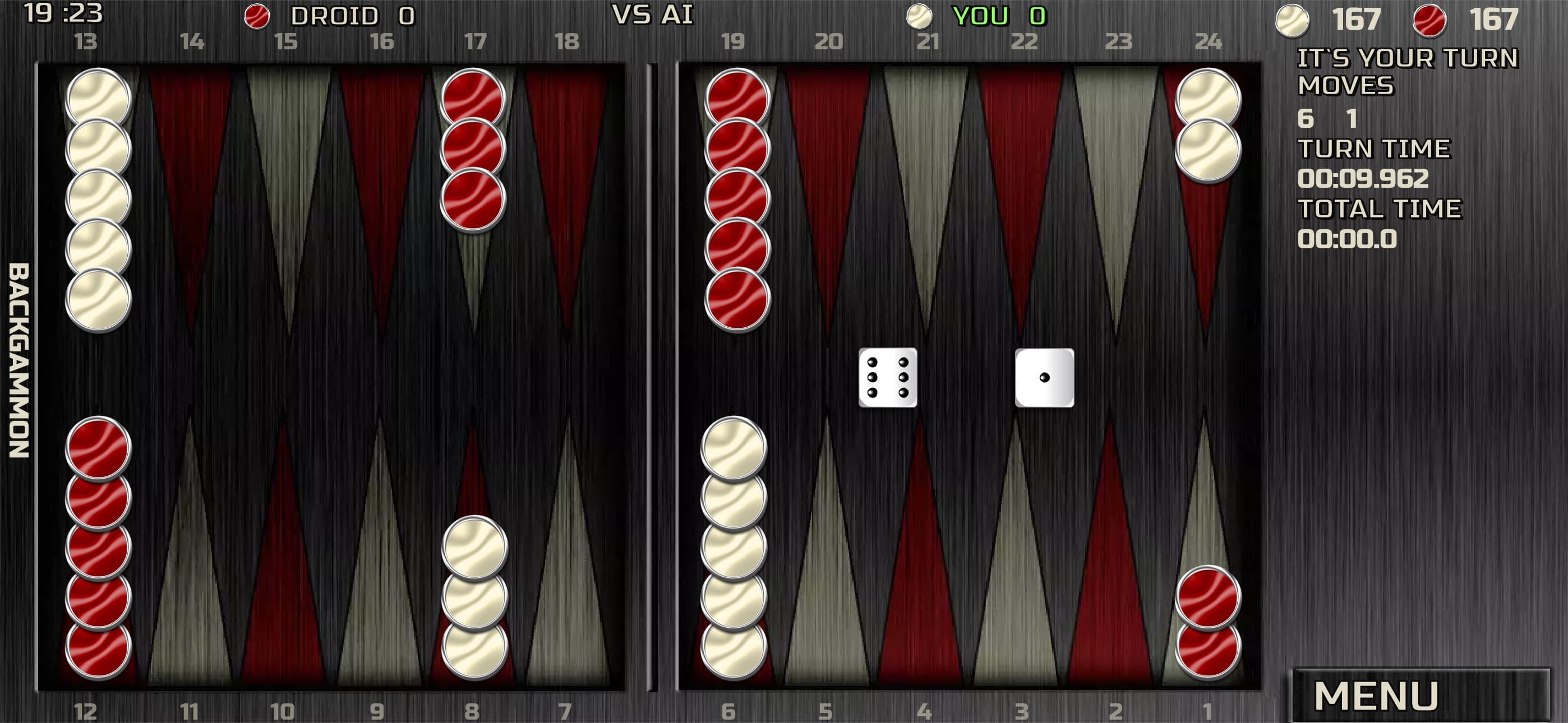 Backgammon 18 Online & Offline screenshot 4 - screenshot