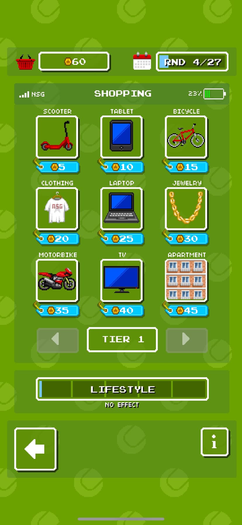 Retro Slam Tennis screenshot 2 - screenshot