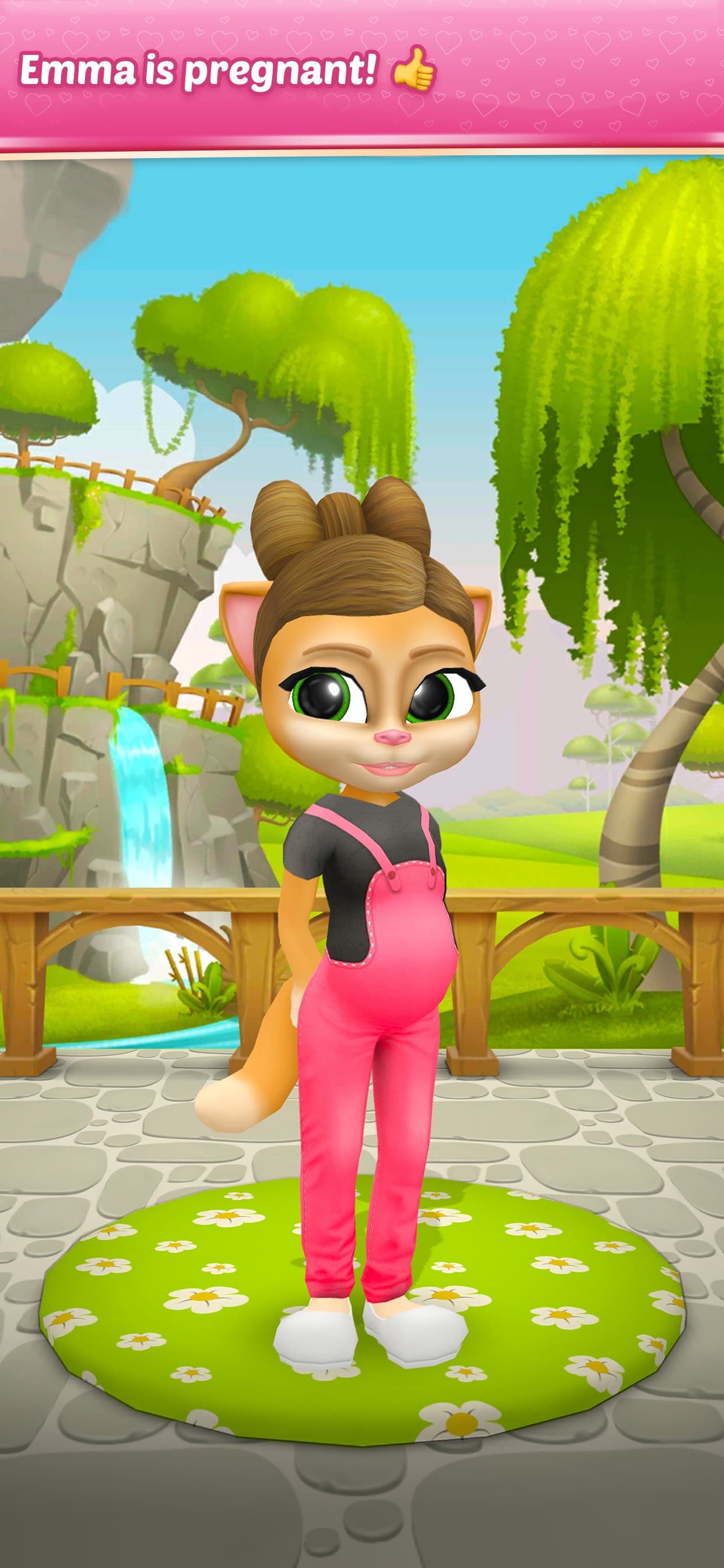 Pregnant Talking Cat Emma screenshot 1 - screenshot