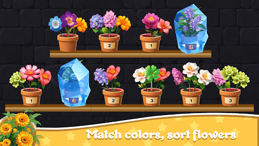 Flower Triple Sort:Blossom 3D screenshot 8 - screenshot