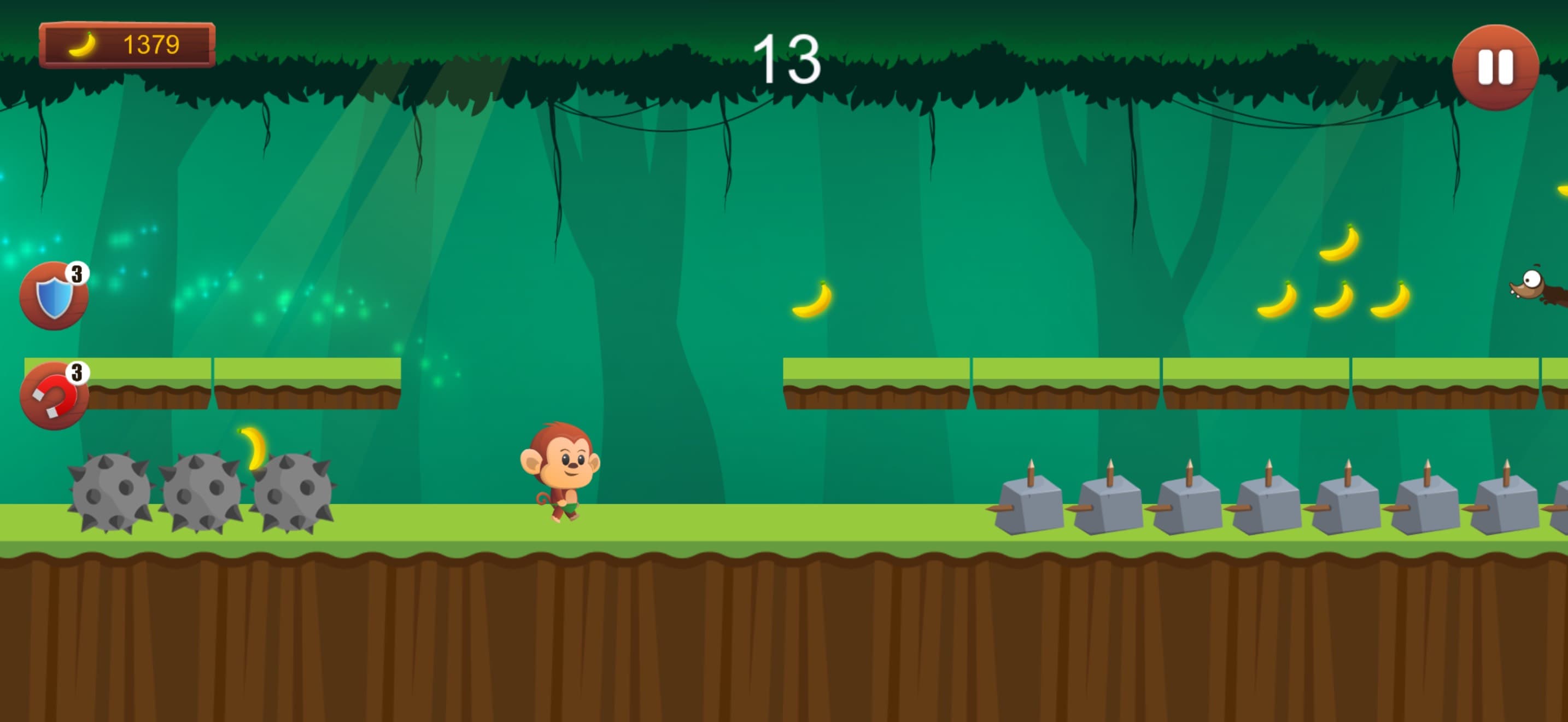 Monkey Run, Jump & Go Bananas! screenshot 6 - screenshot