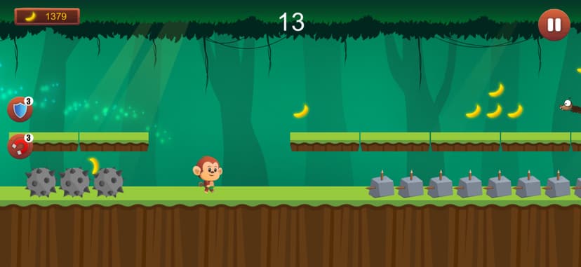 Monkey Run, Jump & Go Bananas! screenshot 6 - screenshot