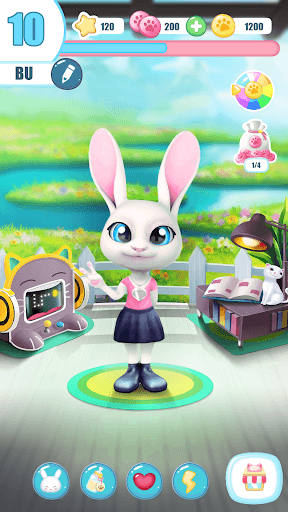 Bu Bunny - Cute pet care game screenshot 4 - screenshot