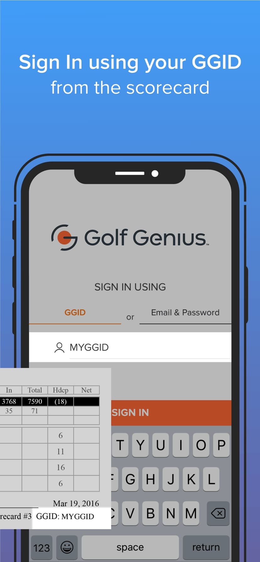 Golf Genius screenshot 1 - screenshot