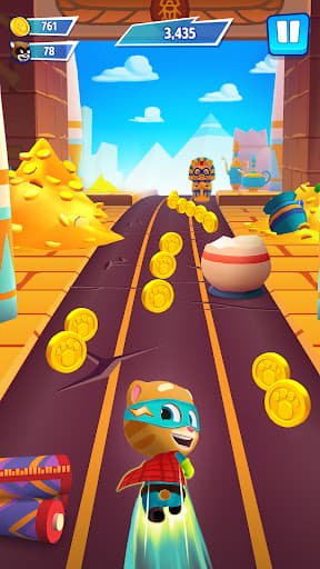 Talking Tom: Hero Dash Run screenshot 11 - screenshot