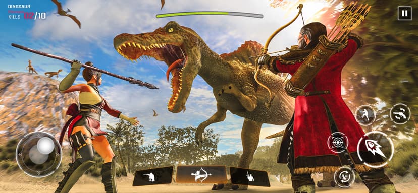 Dino Hunter - dinosaur games screenshot 4 - screenshot