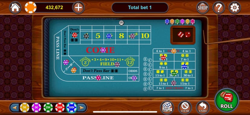 Craps - Vegas Casino Craps 3D screenshot 2 - screenshot