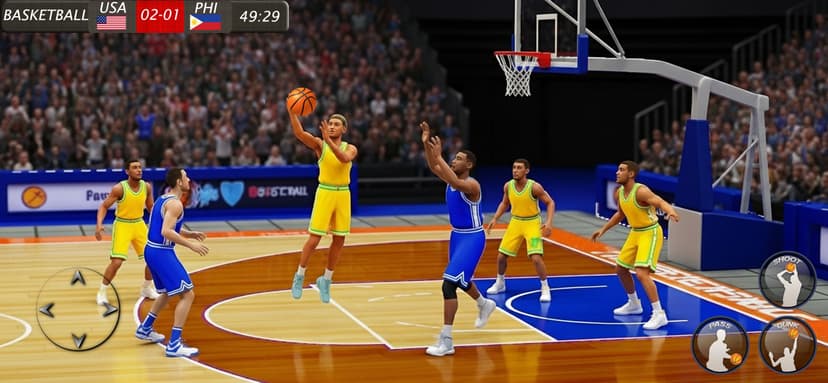 Play Basketball Hoops 2026 screenshot 2 - screenshot