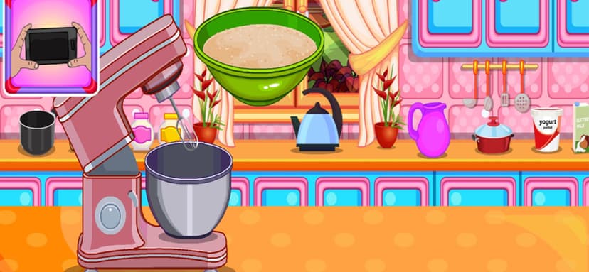 Baking black forest cake games screenshot 3 - screenshot