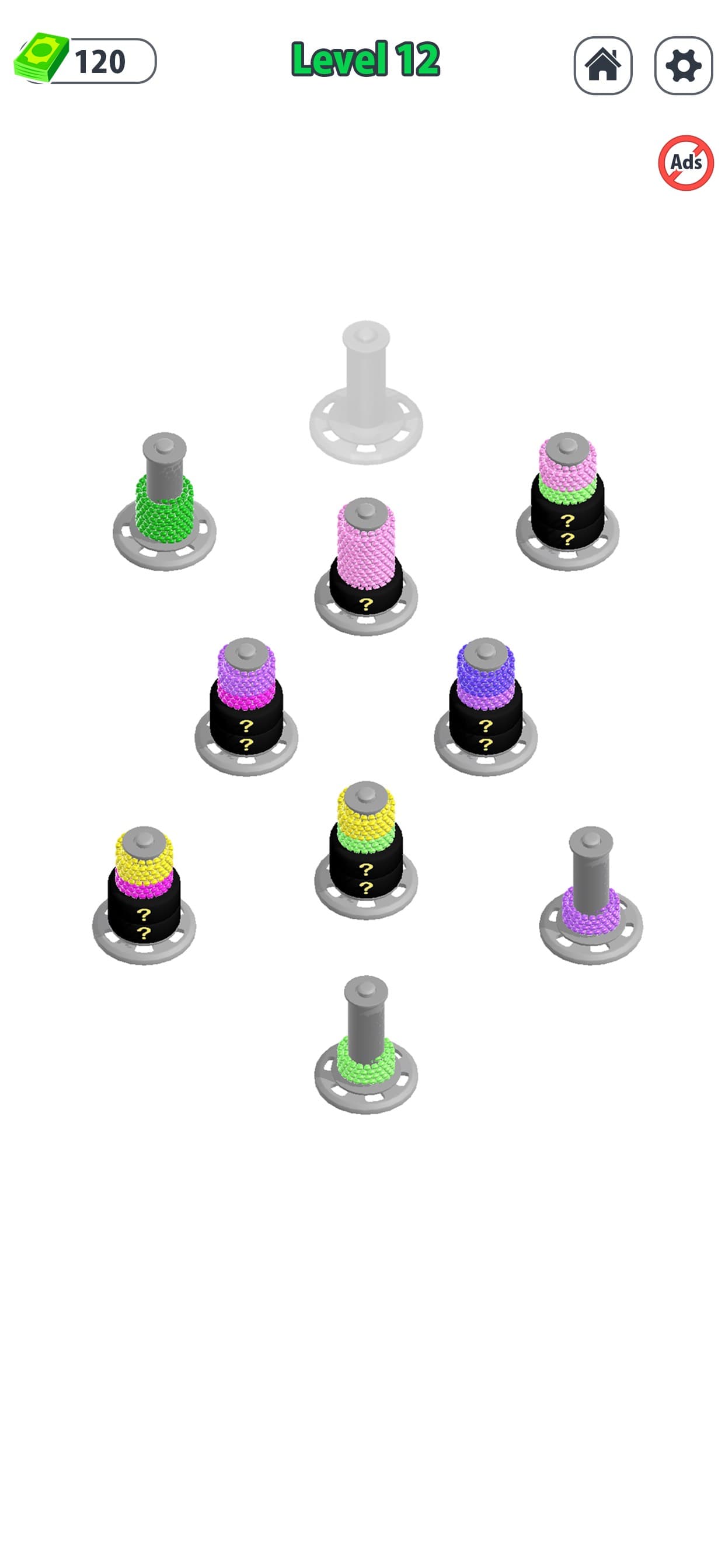 Puzzle Thread: Color Sort screenshot 5 - screenshot