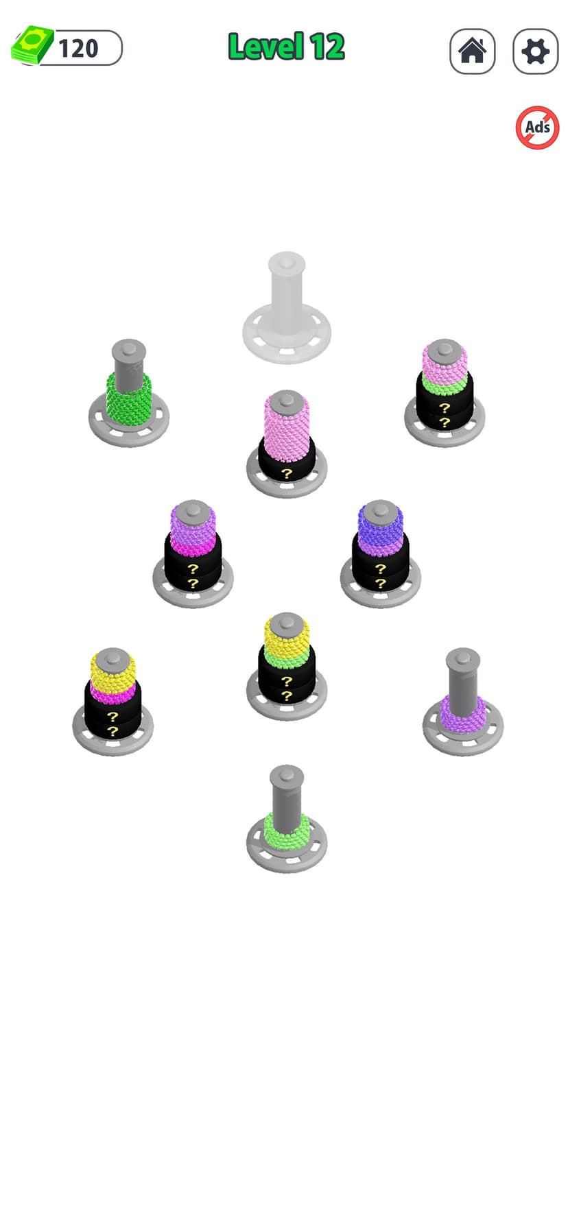 Puzzle Thread: Color Sort screenshot 5 - screenshot