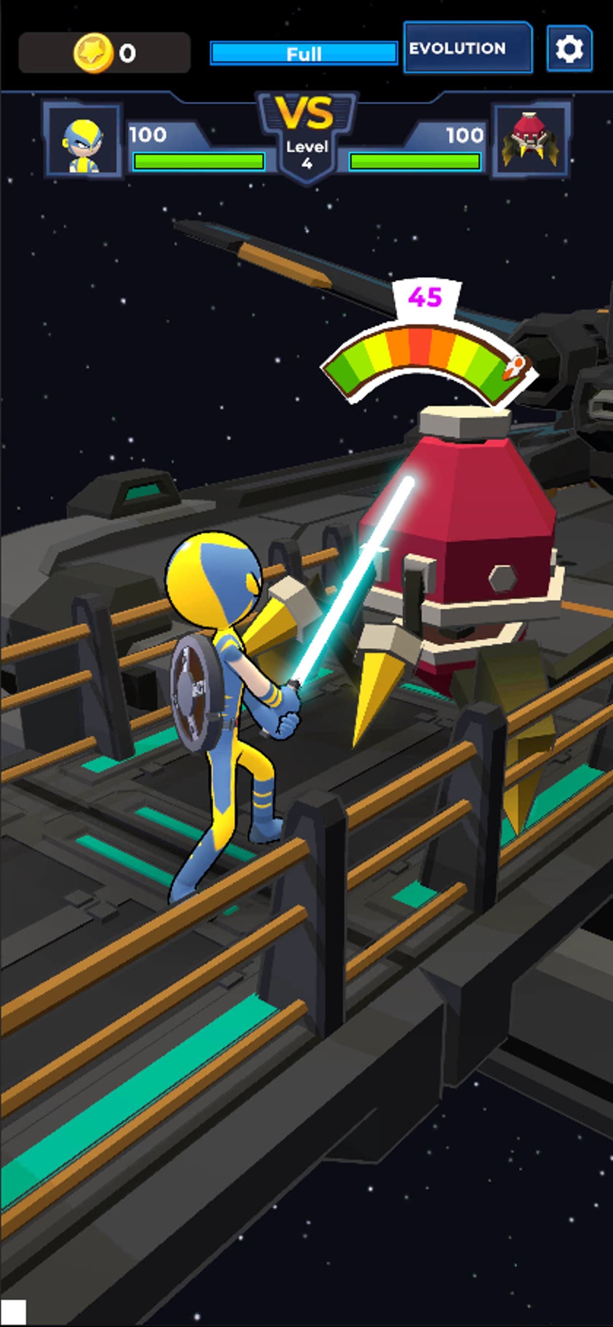 Supreme Saberman: 3D War Zone screenshot 1 - screenshot