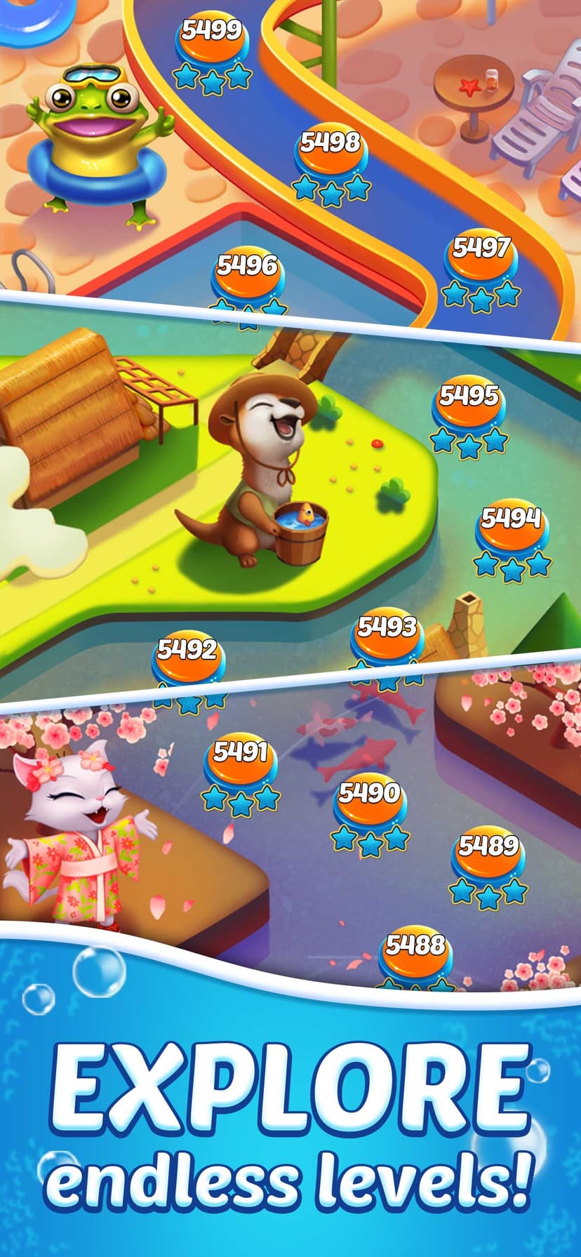 Water Splash – Cool Match 3 screenshot 5 - screenshot
