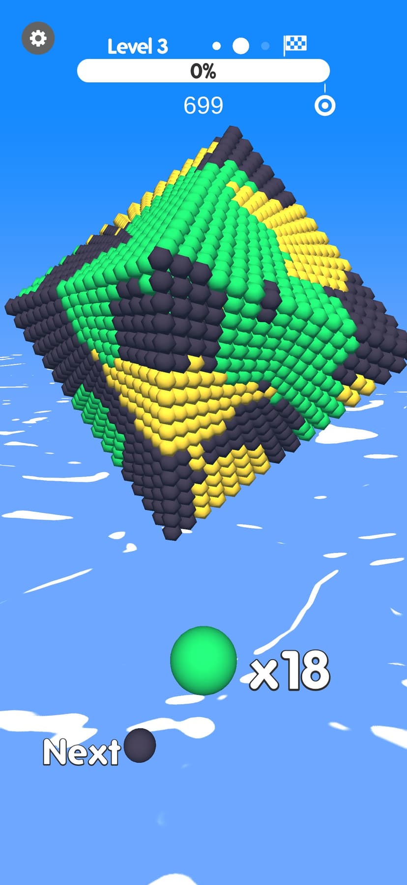 Ball Paint - Color Puzzle 3D screenshot 5 - screenshot