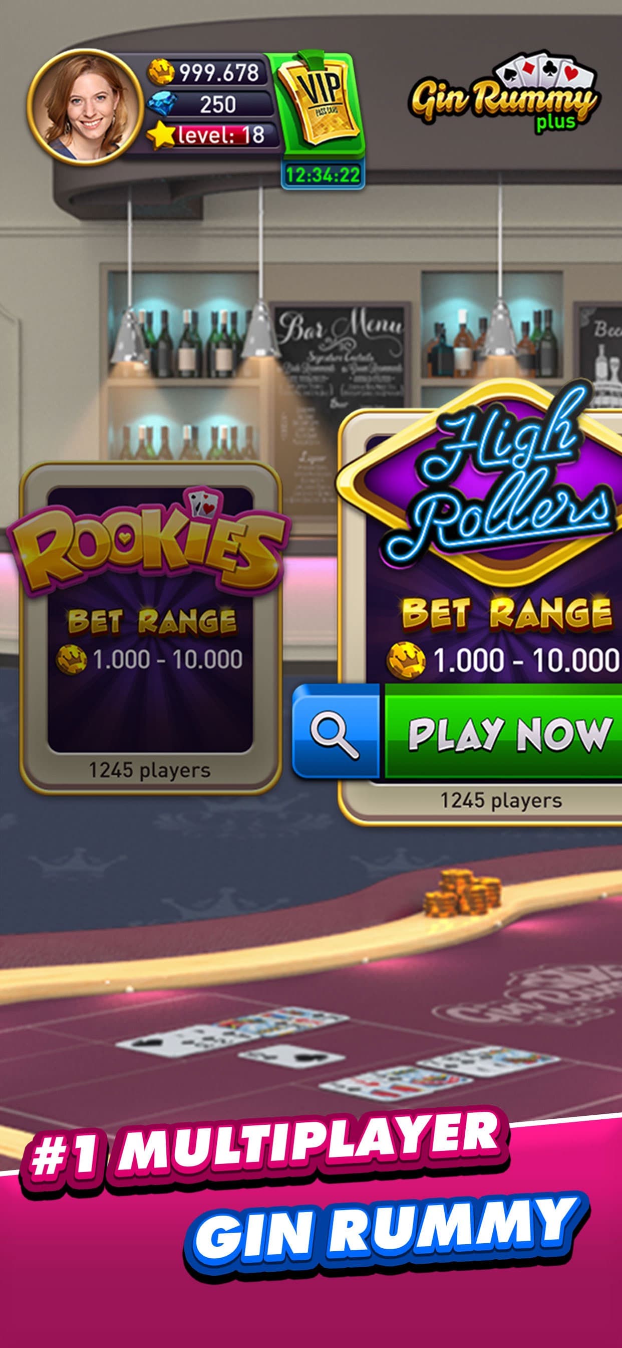 Gin Rummy Plus - Fun Card Game screenshot 1 - screenshot