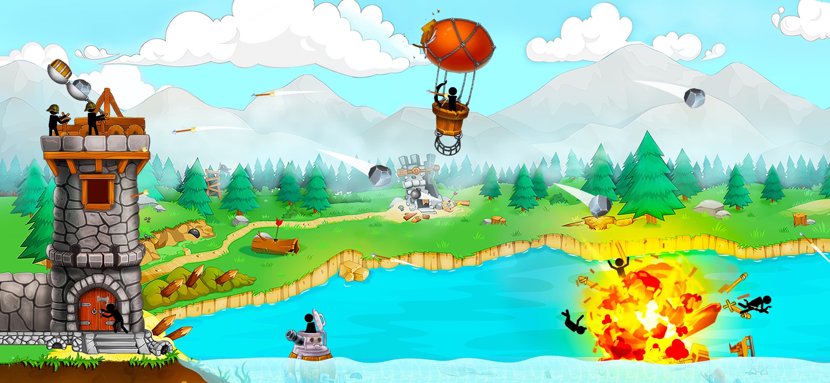 The Catapult: stick man game screenshot 8 - screenshot