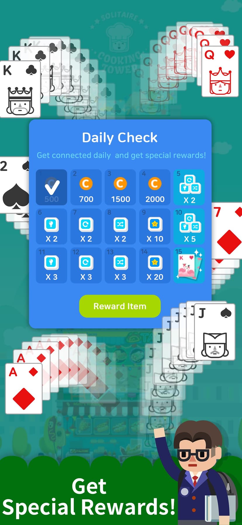 Solitaire Cooking Tower screenshot 4 - screenshot