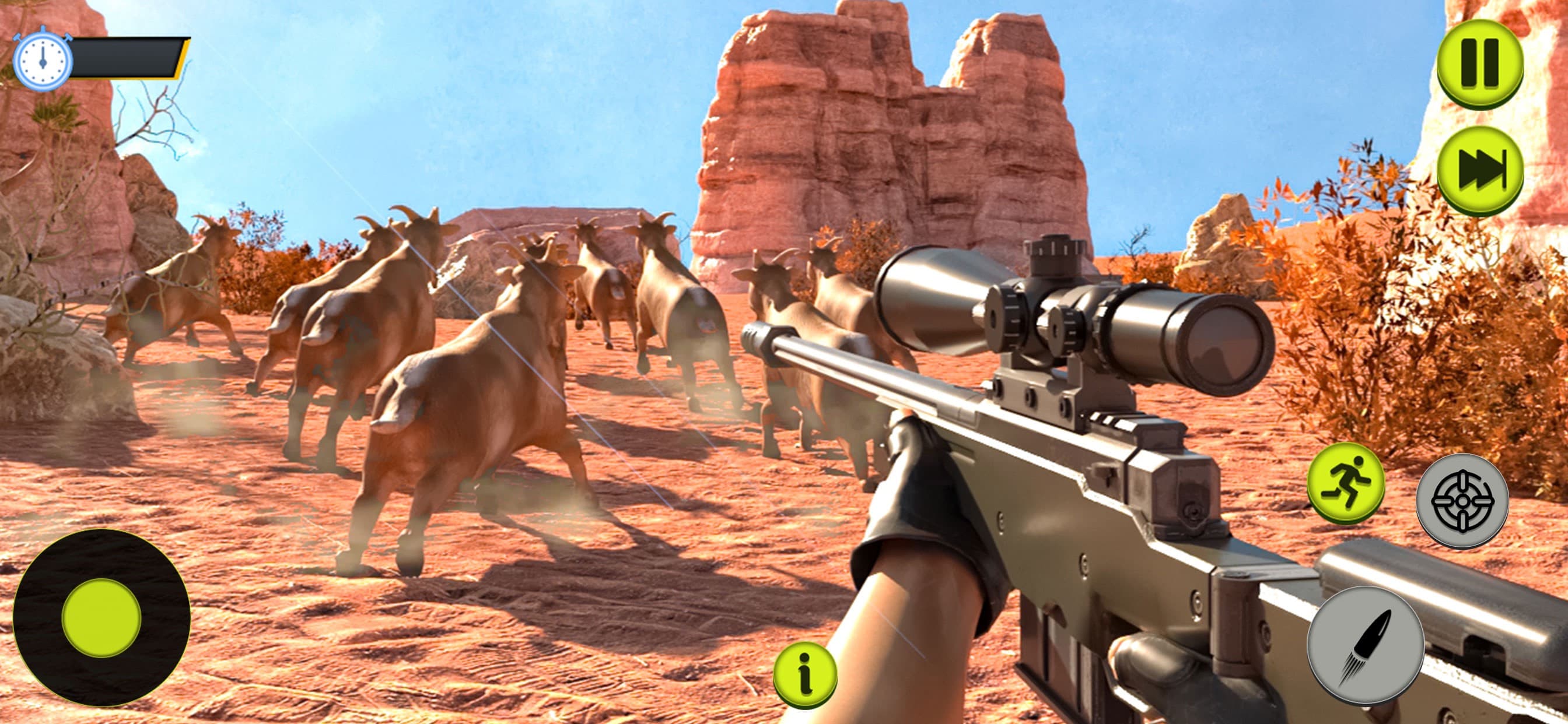 Animal Sniper Hunting 3D Games screenshot 1 - screenshot
