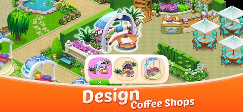 Merge Cafe – Merge game chef screenshot 7 - screenshot